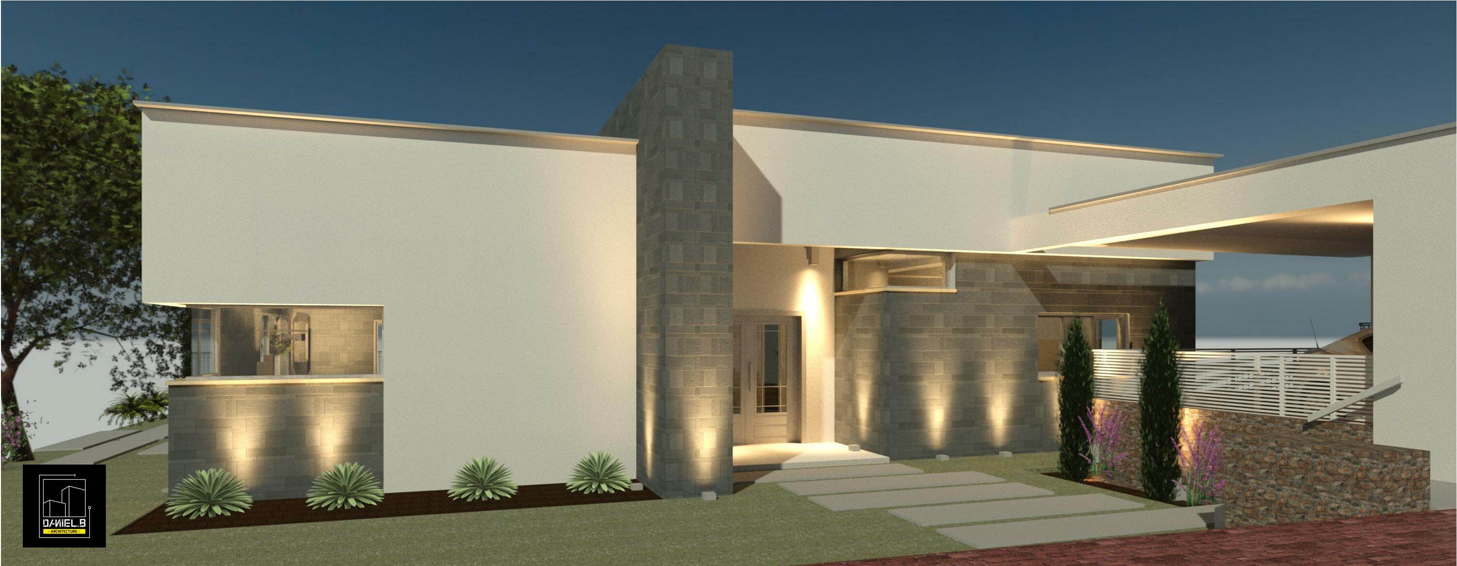 תמונת פרויקט בית בעיצוב מודרני בדרום הגולן